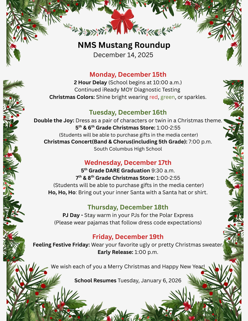 Mustang Roundup 12/14/25
