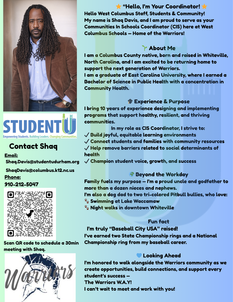 introduction of WCS CIS coordinator