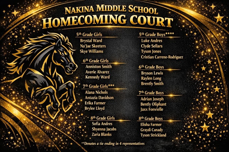 homecoming court 2026