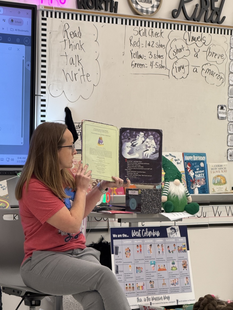 Read Across America Week Read alouds and Hat Day