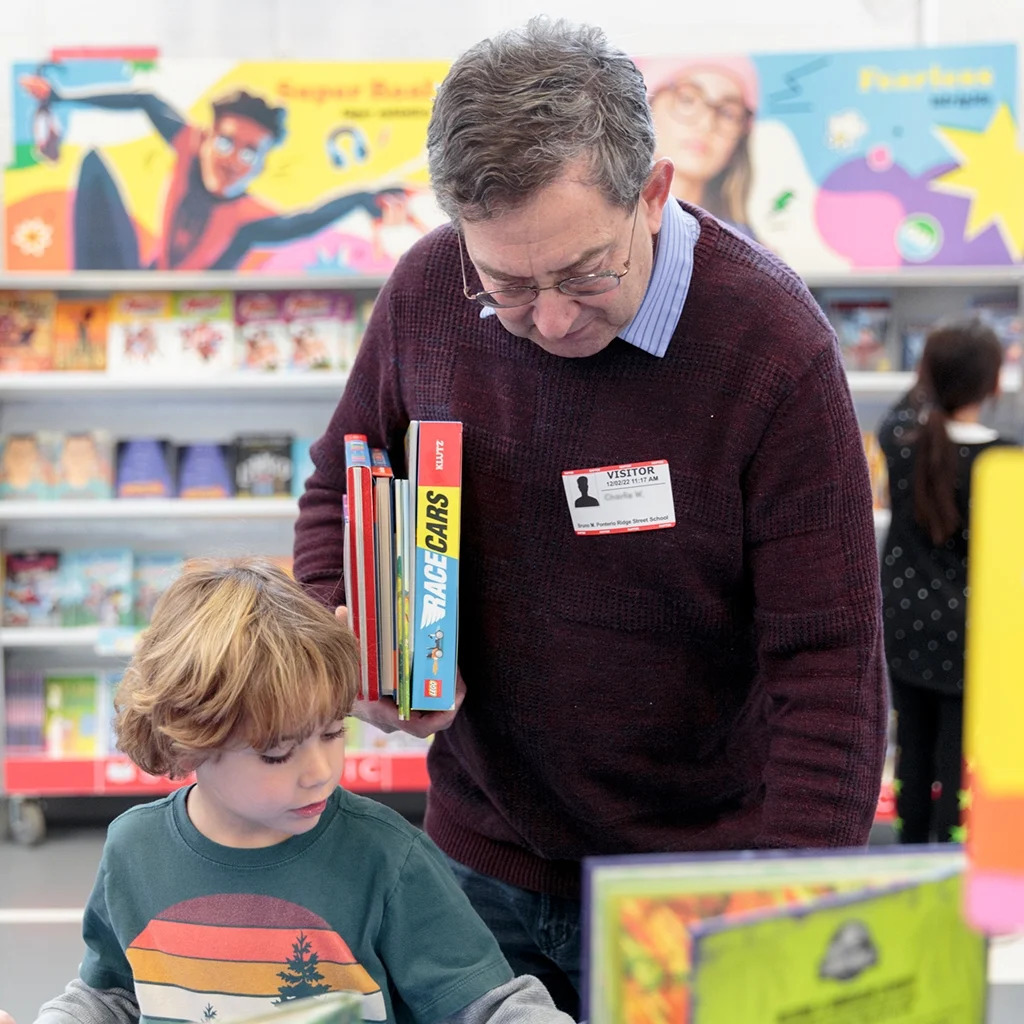 Family Night at the Scholastic Book Fair