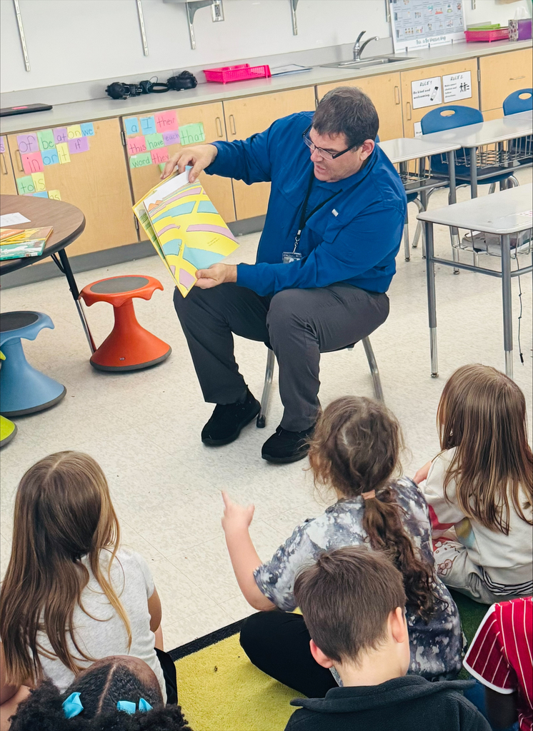 CCS Jamie Faulk stopped by and read.