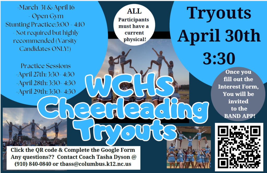 wchs cheer tryouts