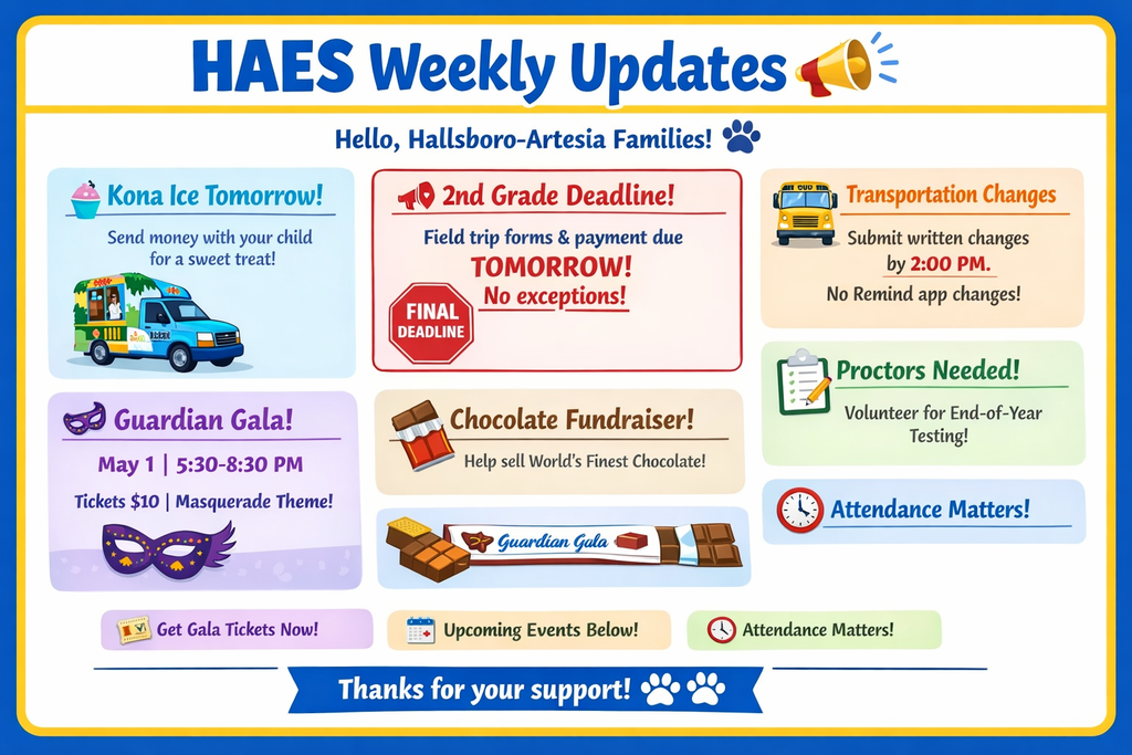 Weekly Updates