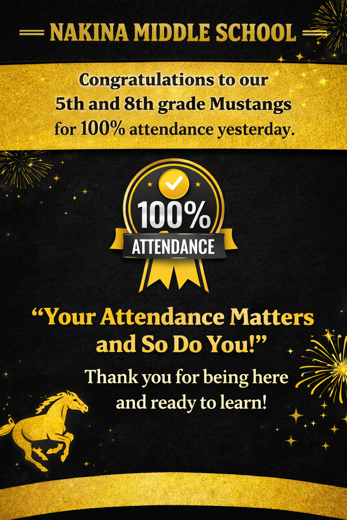 100%  Attendance 