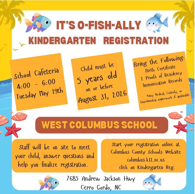 Kinder Registration
