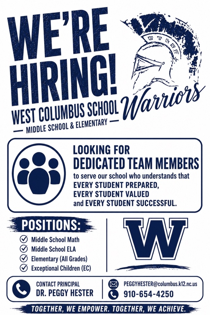 We’re hiring