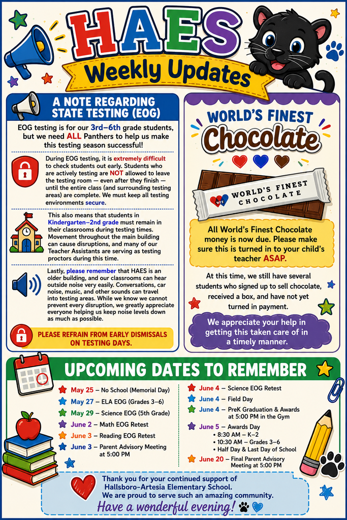 Weekly Announcements 