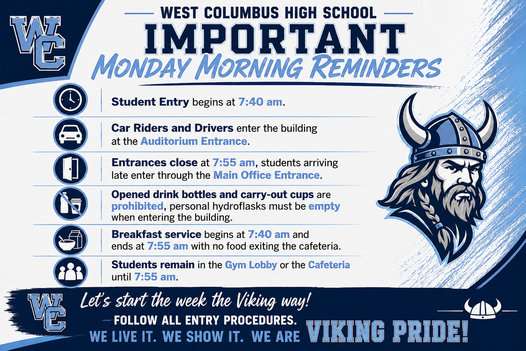 First Day Reminders