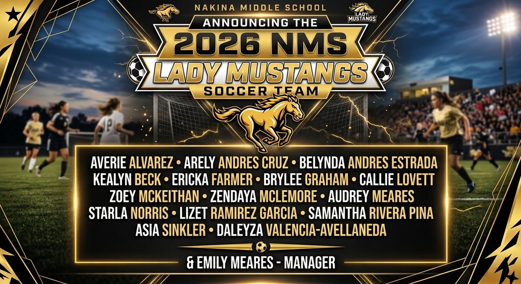 2026 Lady Mustangs Soccer Team