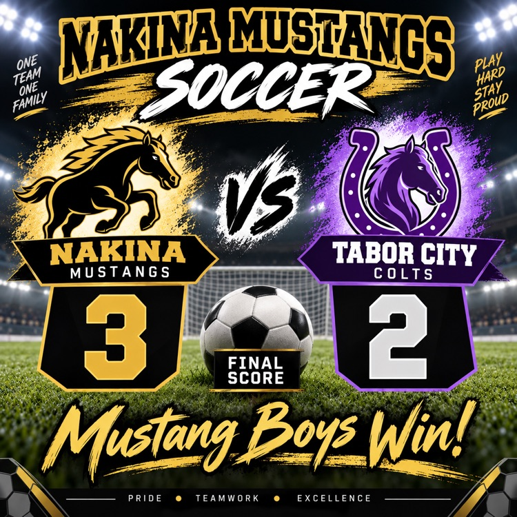 Boys Soccer win over Tabor City