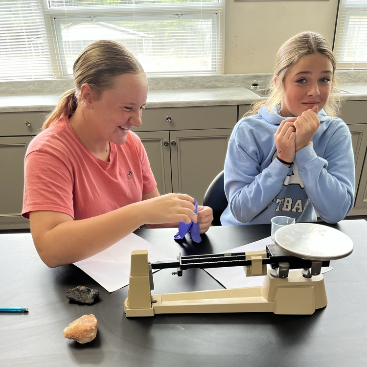 Mustangs learn about chemical reactions