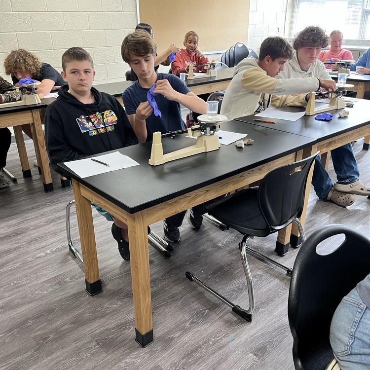 Mustangs learn about chemical reactions