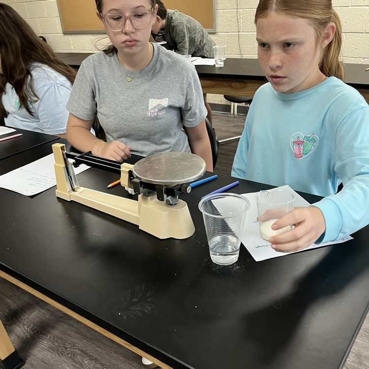Mustangs learn about chemical reactions