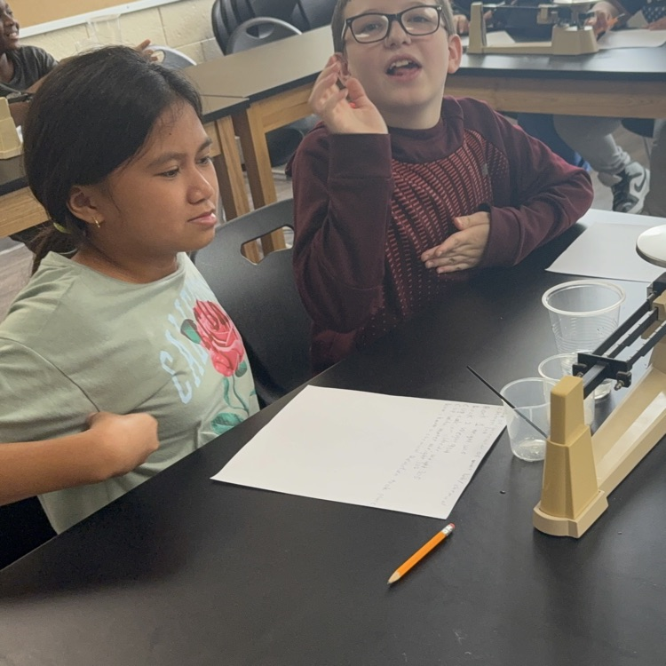 Mustangs learn about chemical reactions