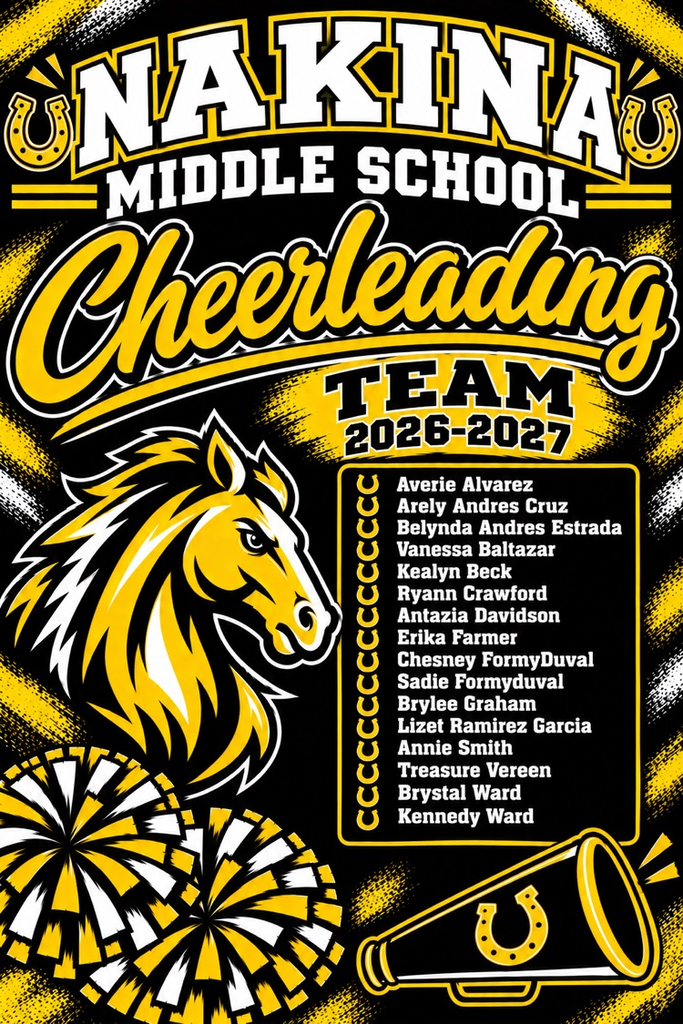 26-27 Mustang Cheerleading Team