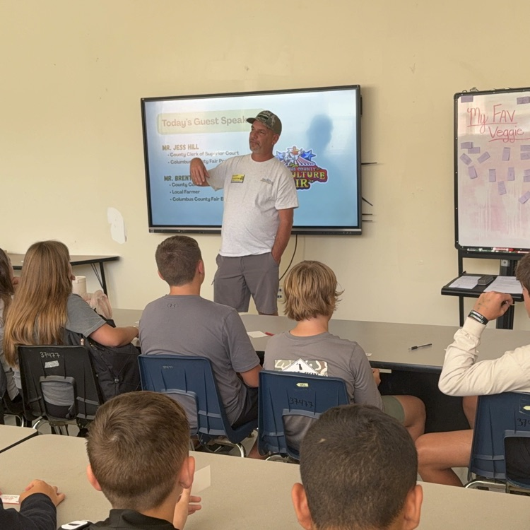 NMS AgriScience: Jess Hill and Brent Watts guest speakers.