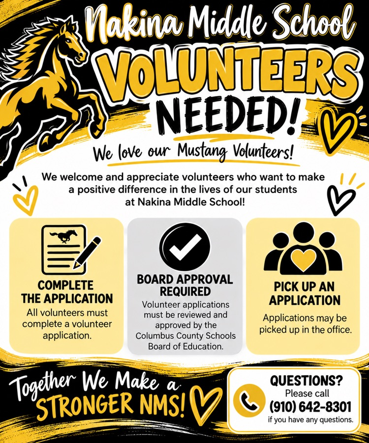 Mustang Volunteers Needed 