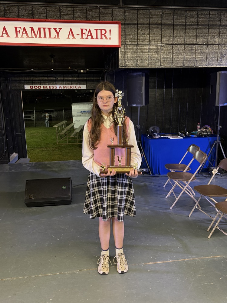 8th Grade Spelling Bee Winner