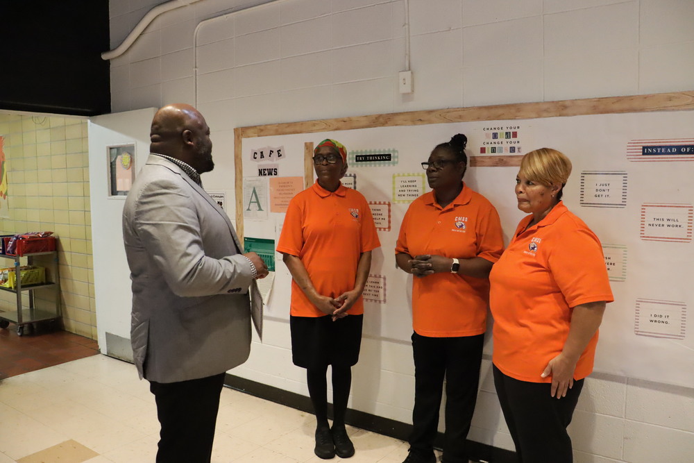 Cafeteria staff honored