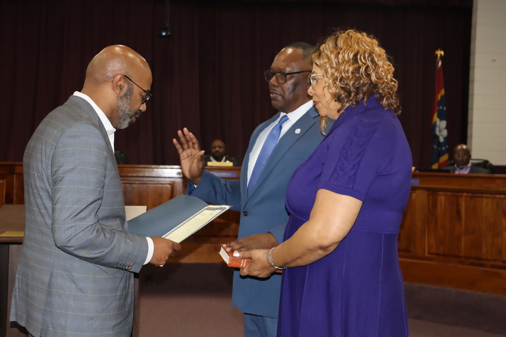 Mr. Dupree Sworn-In