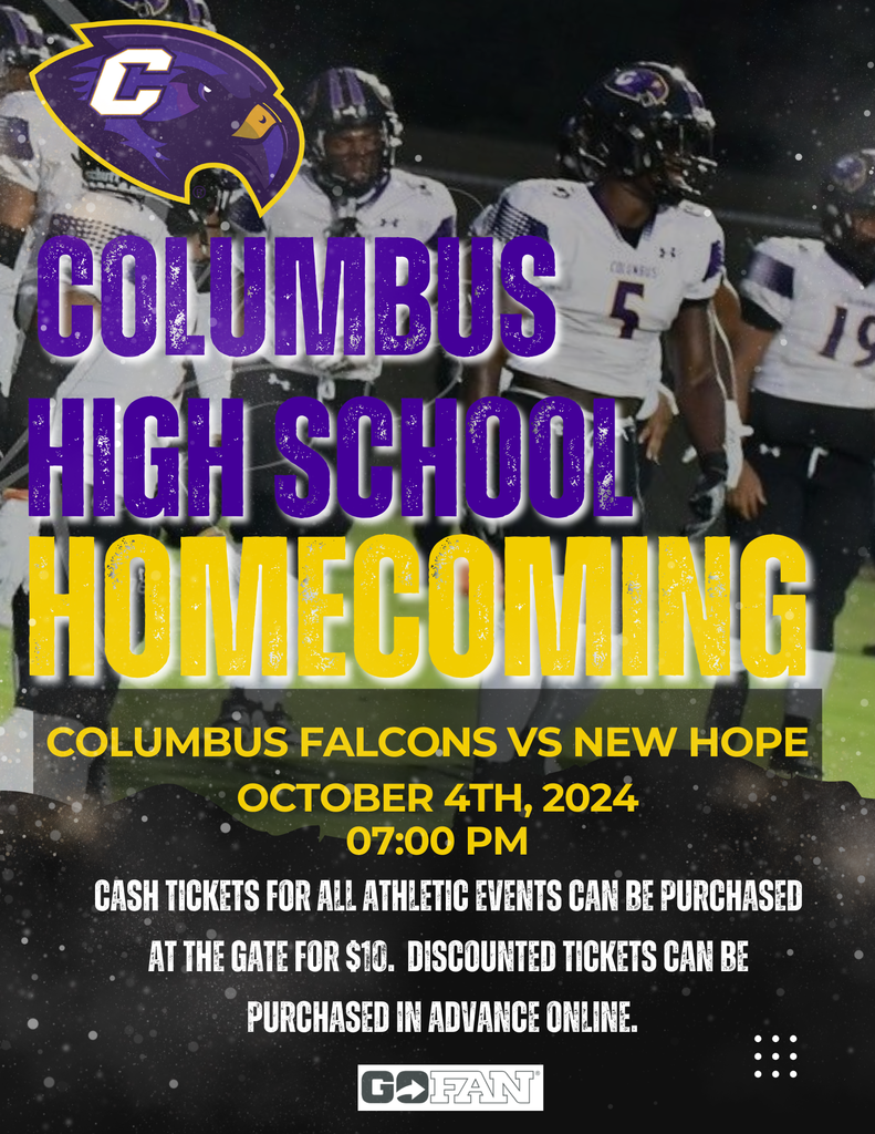Homecoming Game Flyer