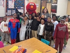 Councilman Smith at Sale Elementary