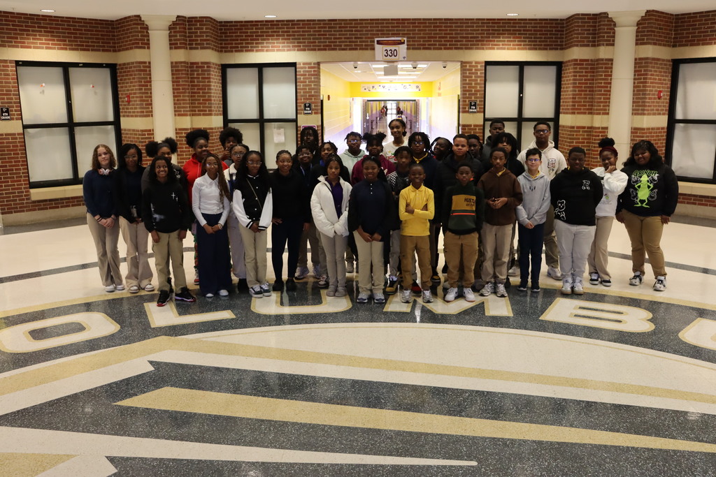 Columbus Middle School Science Fair winners