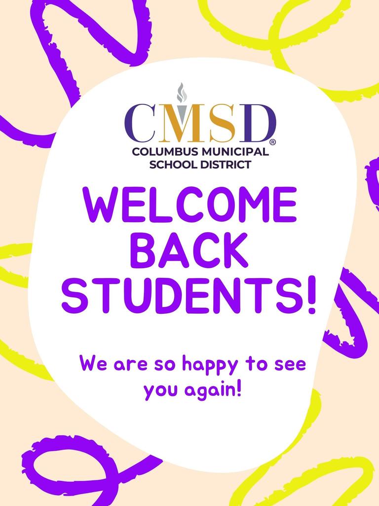 Welcome back students!