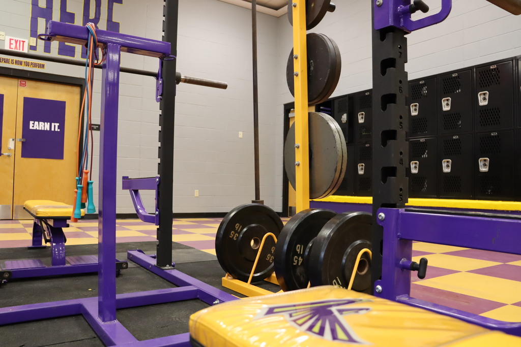Improved weight lifting equipment at CMS