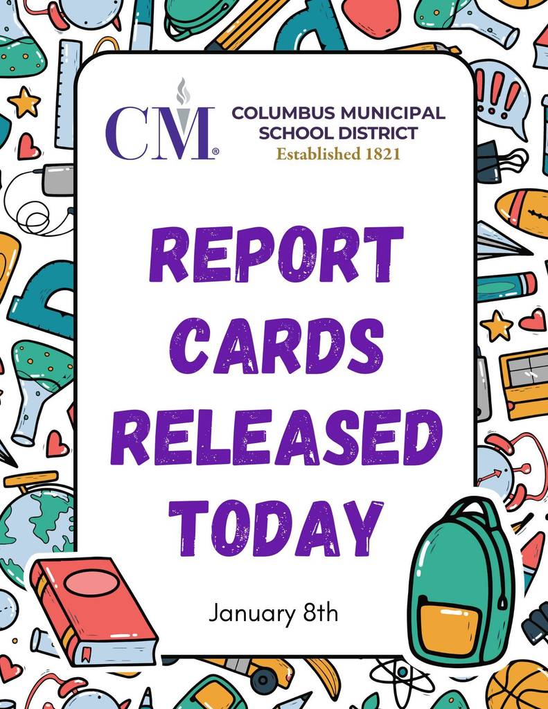 Report cards are released today. 