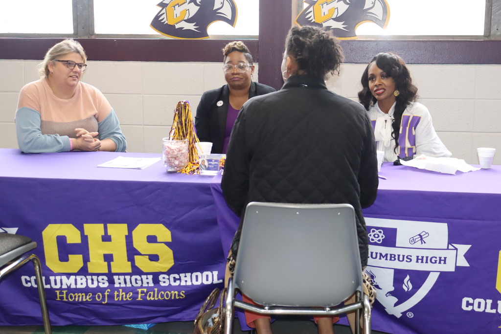 CHS staff at the CMSD Career Fair