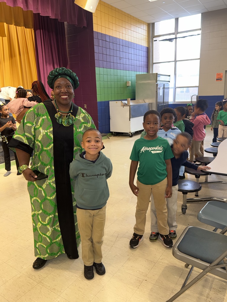 Sale Elementary students at the school's Black History Month program.