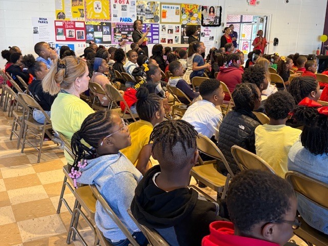Fairview Elementary Black History Month program