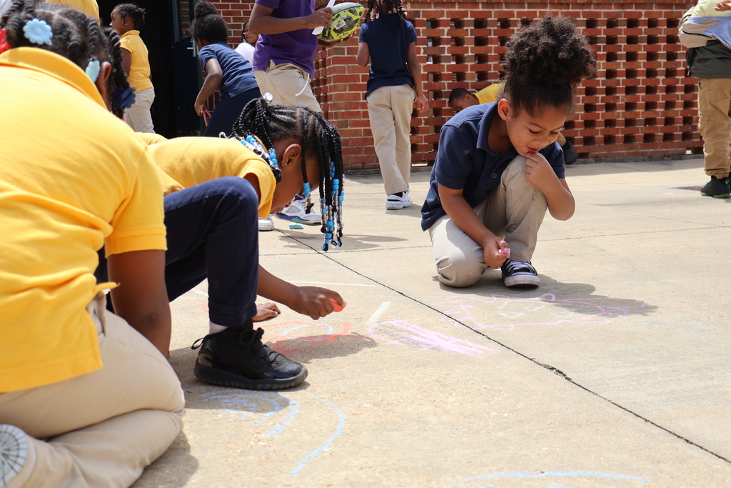 Stokes-Beard Elementary students play during a National Kindergarten Day celebration at the school. 