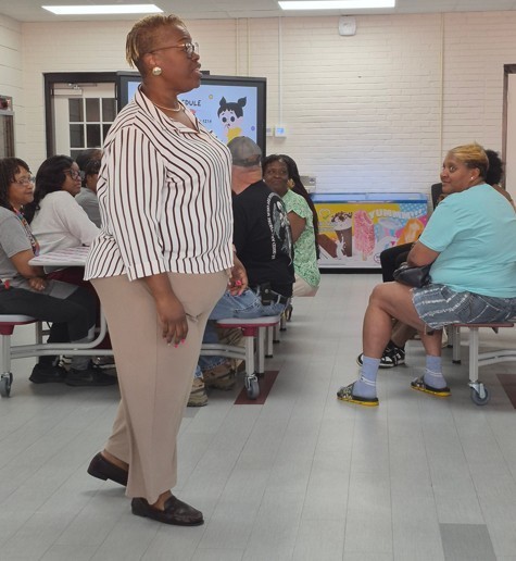 Hunt Intermediate recently hosted a parent meeting.
