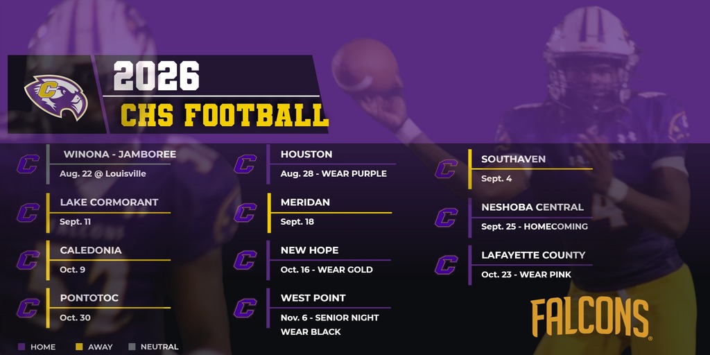 CHS Football Schedule