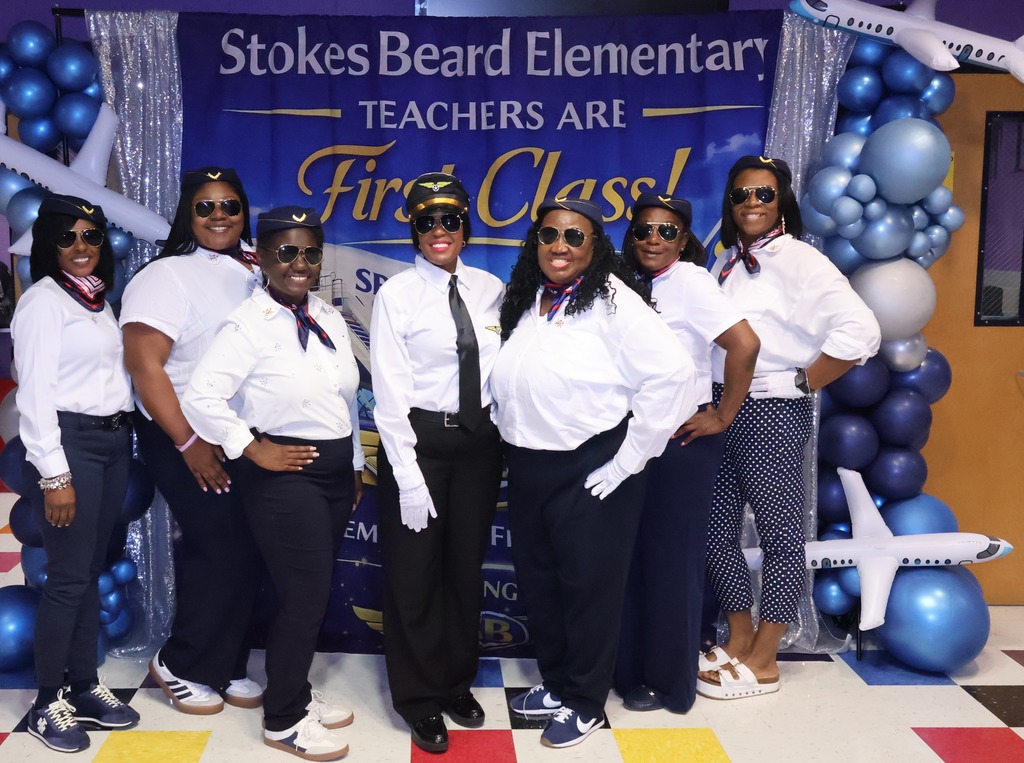 Stokes Beard Elementary is celebrating teachers. 