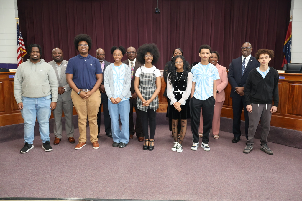 CHS students honored for winning thespian awards. 