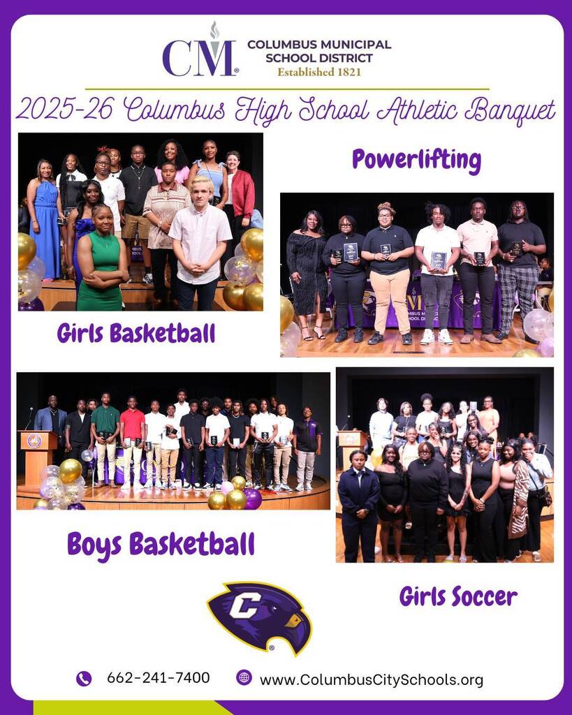 Columbus High athletes were recognized for their contributions to their team during the annual CHS Athletic Banquet on Thursday evening.