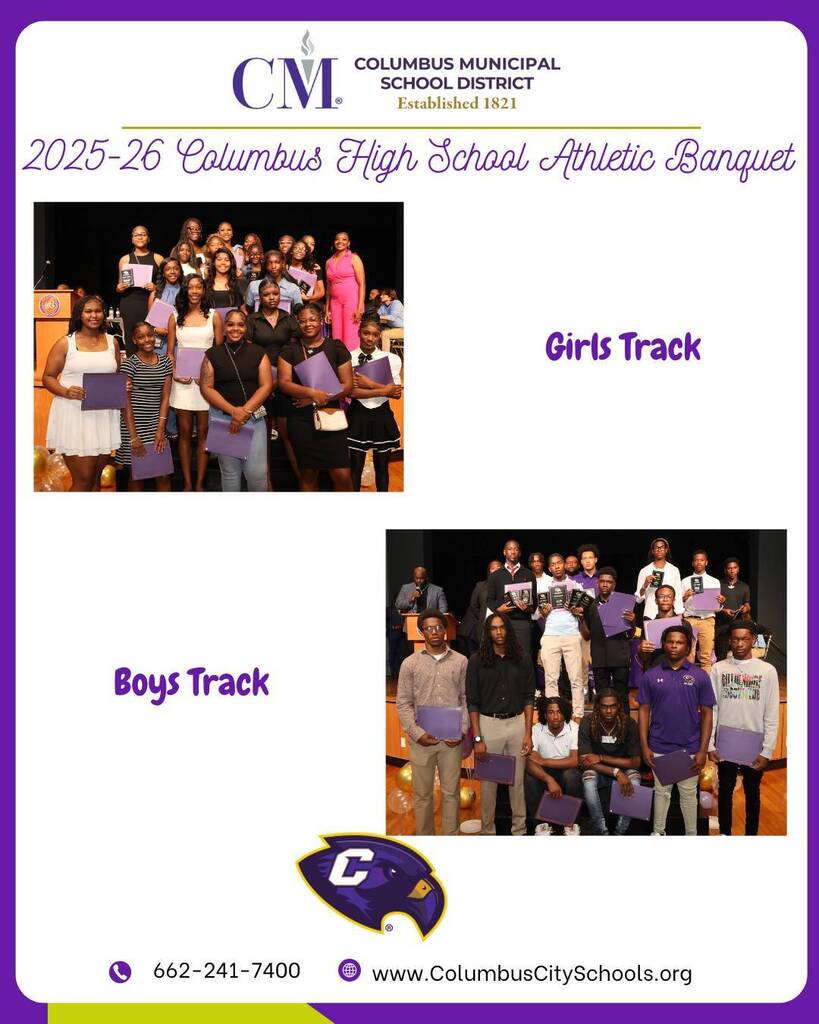 Columbus High athletes were recognized for their contributions to their team during the annual CHS Athletic Banquet on Thursday evening.