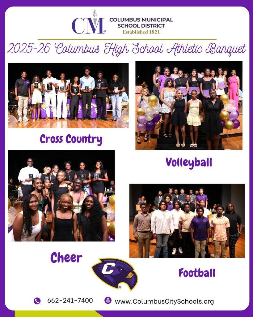 Columbus High athletes were recognized for their contributions to their team during the annual CHS Athletic Banquet on Thursday evening.
