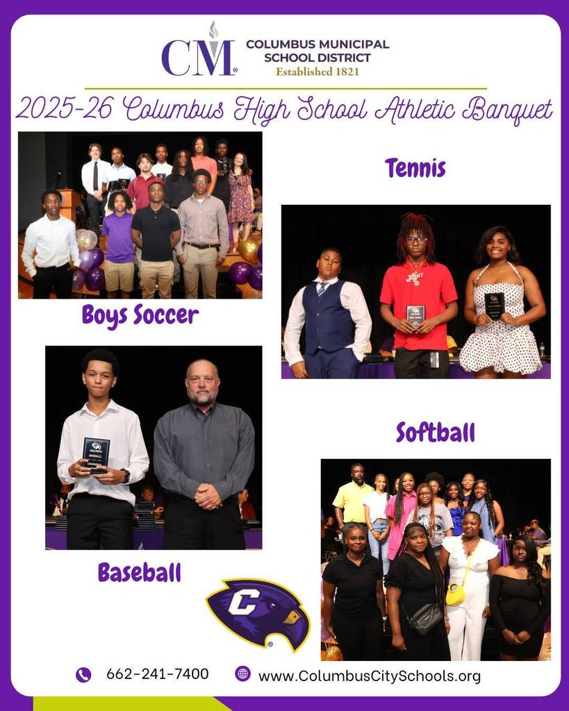 Columbus High athletes were recognized for their contributions to their team during the annual CHS Athletic Banquet on Thursday evening.