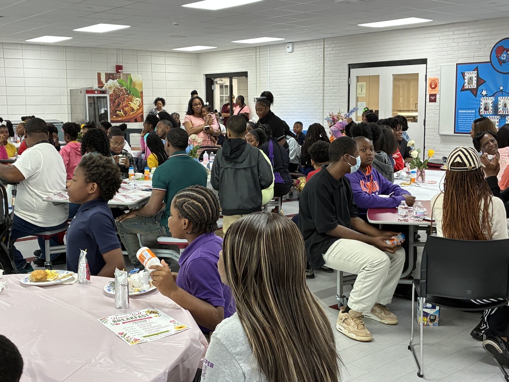 Honor Roll recognition breakfast at Hunt Intermediate School.