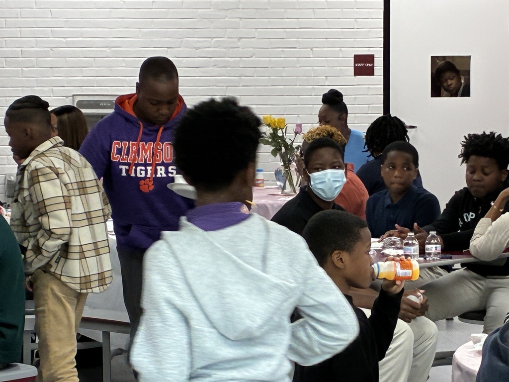 Honor Roll recognition breakfast at Hunt Intermediate School.