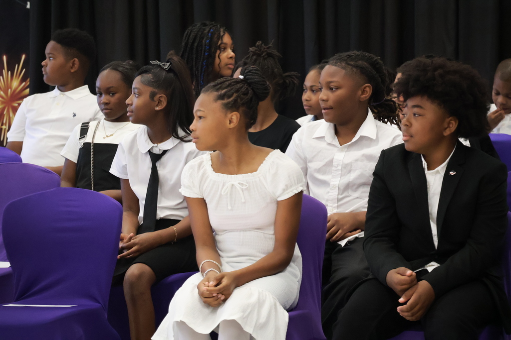 Stokes Beard Elementary 4th graders were recognized at a Bridge Crossing Awards Day event on Monday morning. 