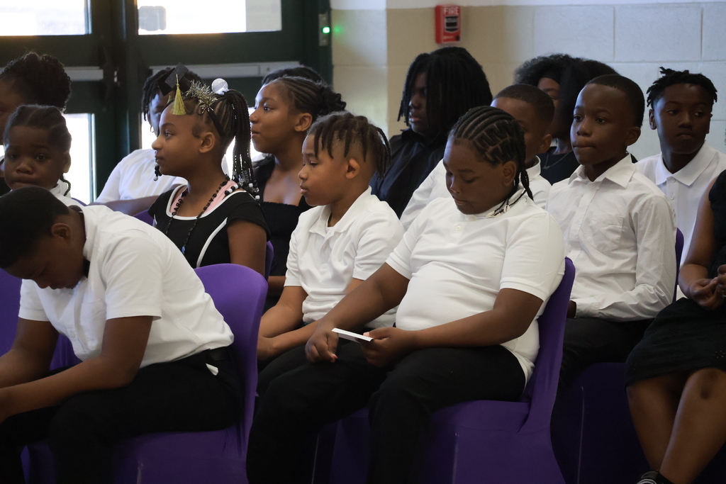 Stokes Beard Elementary 4th graders were recognized at a Bridge Crossing Awards Day event on Monday morning. 