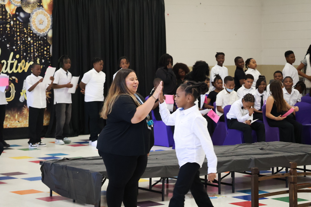 Stokes Beard Elementary 4th graders were recognized at a Bridge Crossing Awards Day event on Monday morning. 
