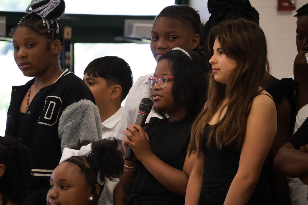 Stokes Beard Elementary 4th graders were recognized at a Bridge Crossing Awards Day event on Monday morning. 