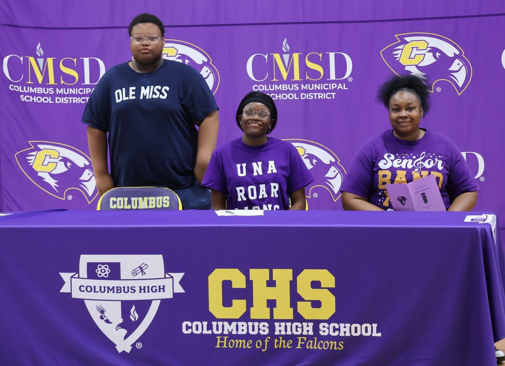 Columbus High School hosted Academic Signing Day for seniors on Tuesday morning. 